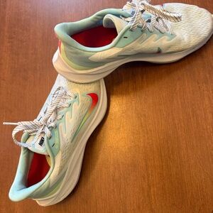 Nike Women's Running Shoes - White and Red